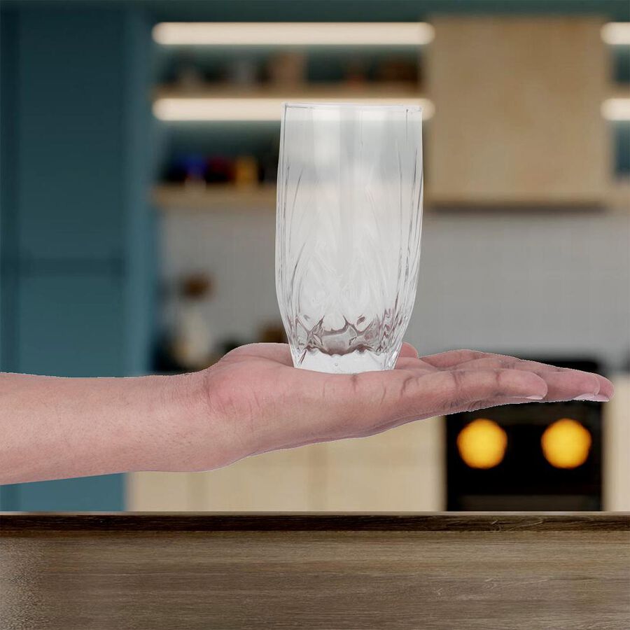280ml Glass Tumbler Set of 6, , large