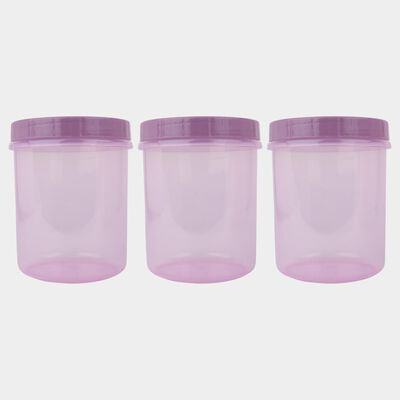 1.5 L Plastic Container Set of 3