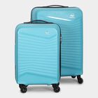 4-Wheel Aqua Polypropylene Hard Case Trolley, Small + Medium, , small image number null