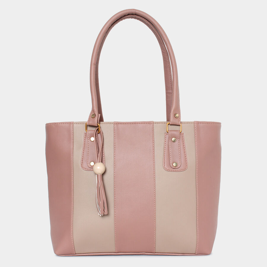 Women Solid Beige Handbag, , large image number null