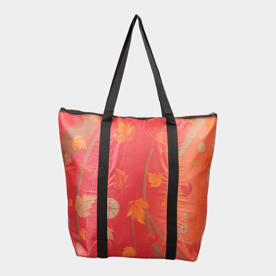 Orange Fabric-Polyester Bag, , large image number null
