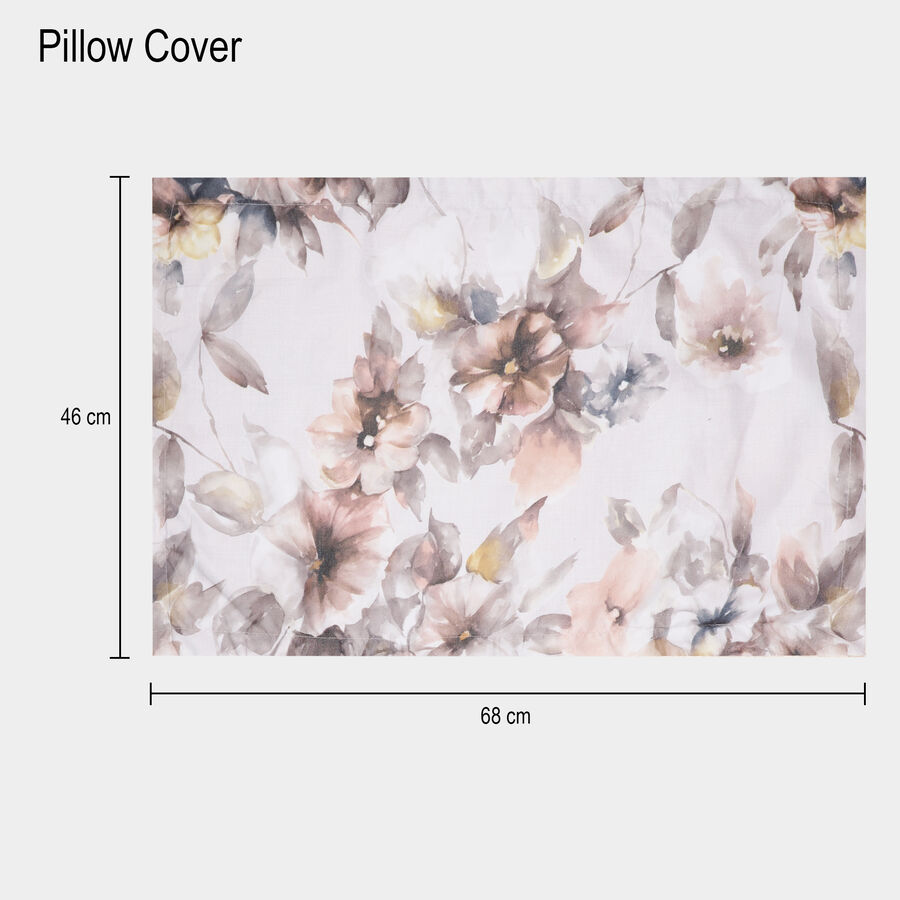 120 GSM White Polyester Double Bedsheet, , large image number null