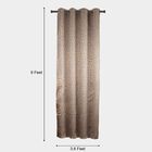 9ft. Living Room Chocolate Brown Blackout Eyelet Curtains, , small image number null