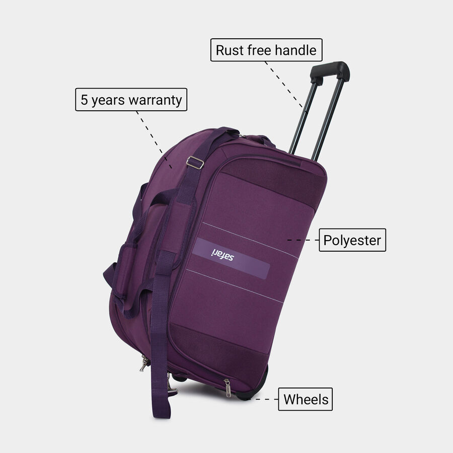 Polyester 2-Wheel Duffle Trolley Small (55cm), , large image number null