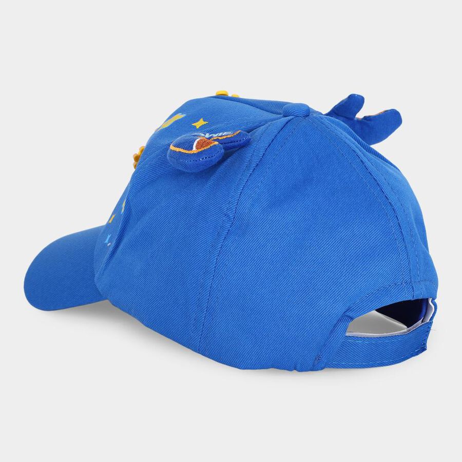 Kid's Blue Fabric Cap, , large