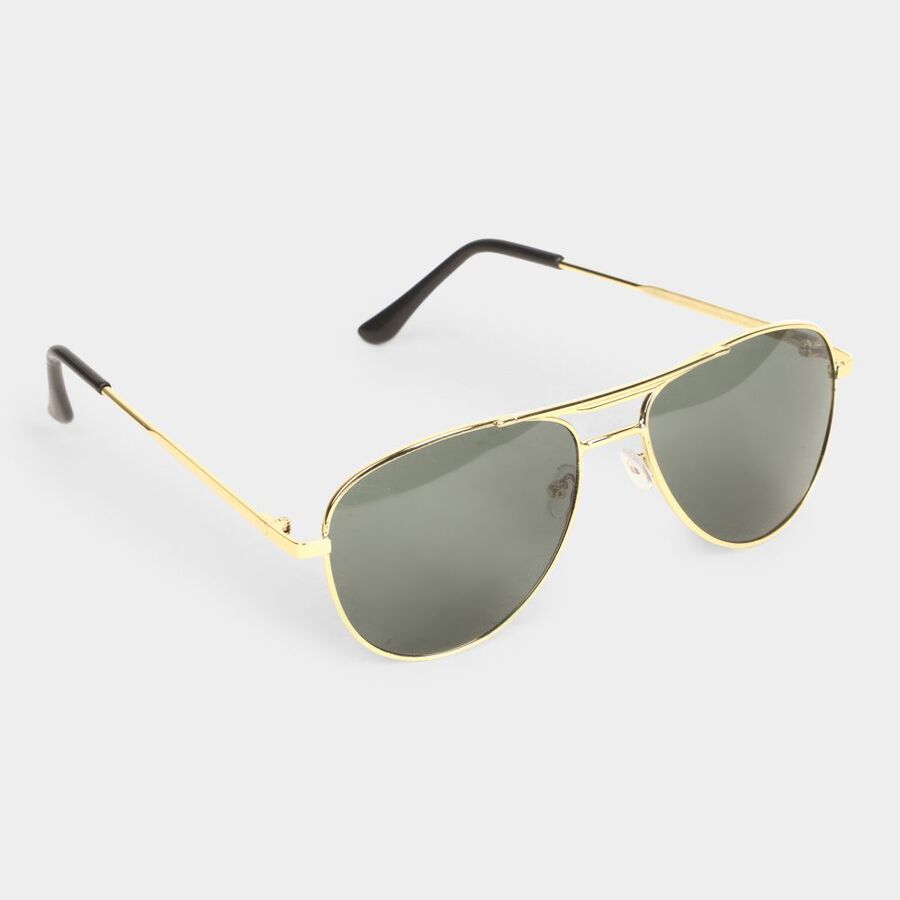 Men's Metal Gradient Aviator/Pilot Sunglasses, , large image number null