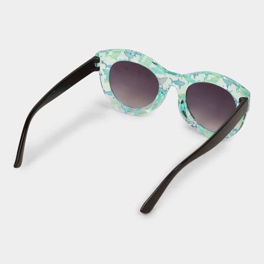 Kid's Plastic Gradient Rectangle Sunglasses, , large image number null