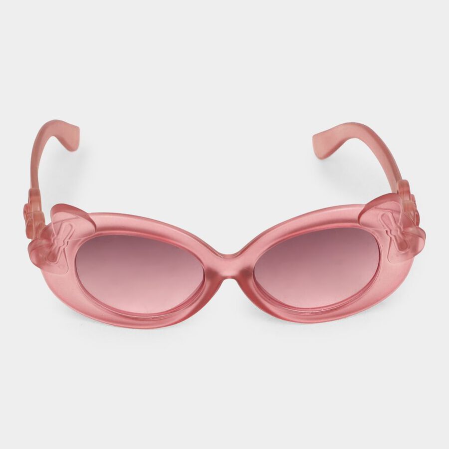 Kid's Plastic Clear Glass Cat Eye/Butterfly Sunglasses, , large image number null