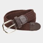 Women's Brown Nylon And Polyester Belt, , small image number null