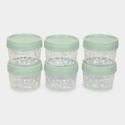 300ml Plastic Jar Set of 6