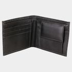 Men's Black Polyurethane Wallet, , small image number null