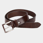 Men's Leather Casual Belt, Size 40, Smooth/Plain, , small image number null