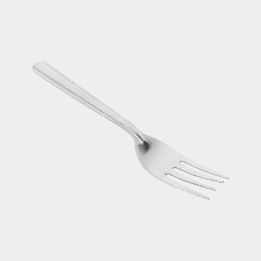 Set of 4 Stainless Steel Baby Forks, , large image number null