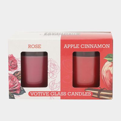 Votive Glass Candle Set of 2