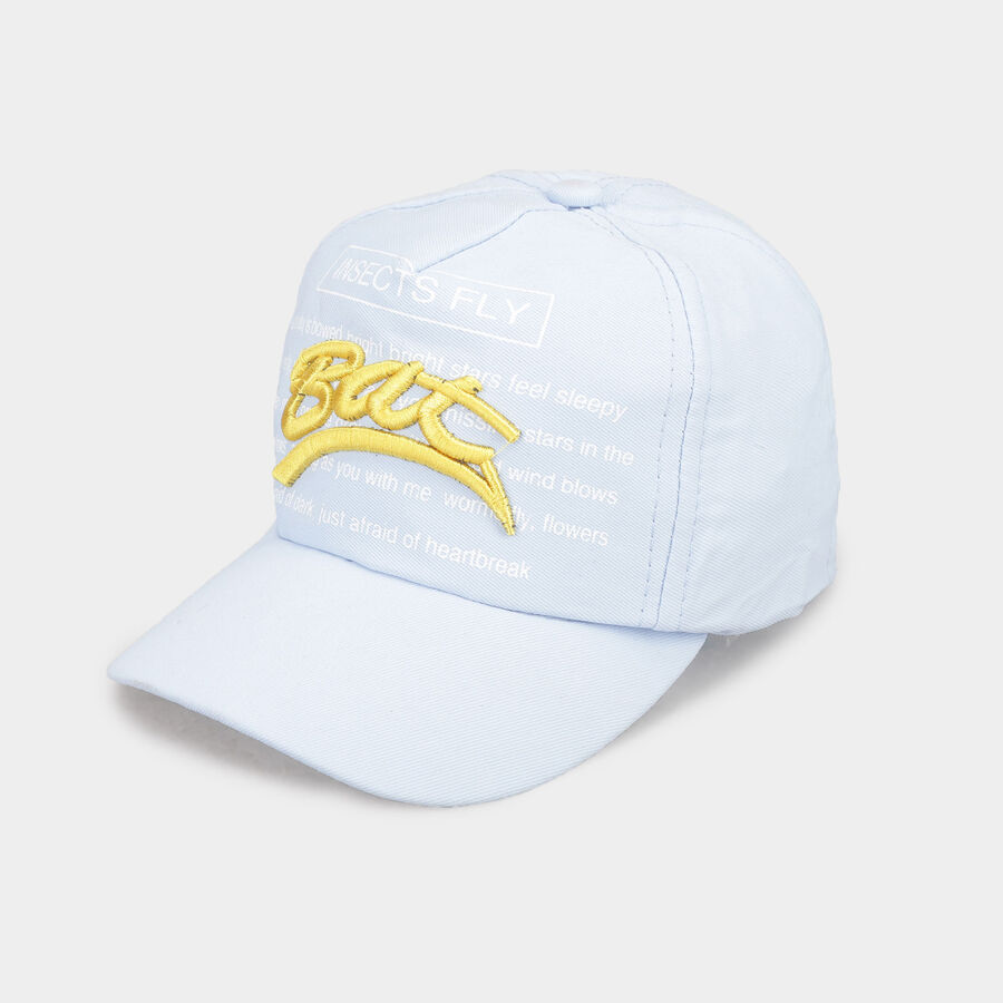 Kids' Blue Canvas Cap, , large image number null