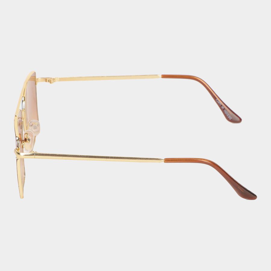 Men's Square Sunglasses, Metal, , large image number null