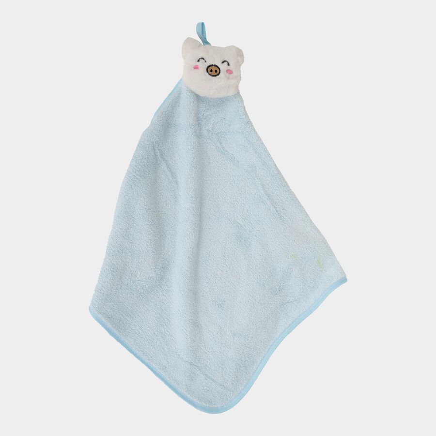 280 GSM Blue Microfiber Wash Basin Towel, , large image number null