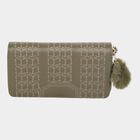 Women's Polyurethane Zipper Hand Pouch, , small image number null