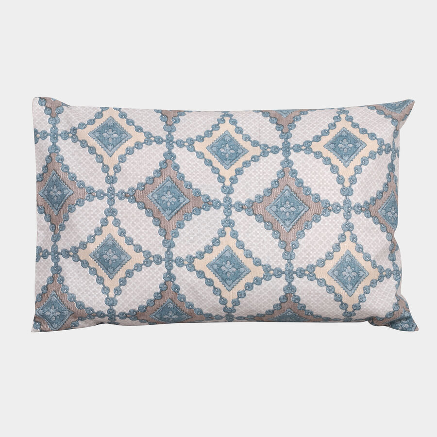 Aqua Polyester Pillow Cover, , large image number null