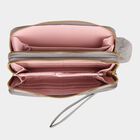 Women's Grey Polyurethane Clutch Bag, , small image number null
