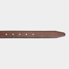 Men's Brown Polyurethane Formal Belt, , small image number null