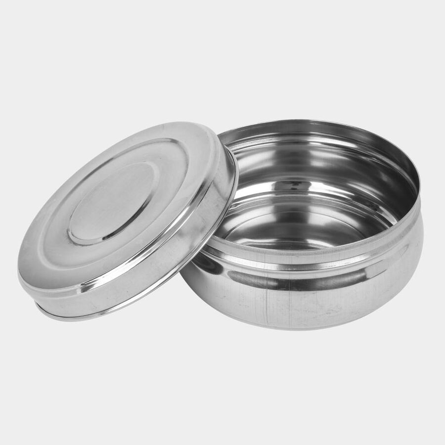430 ml Stainless Steel Poori Dabba, , large image number null