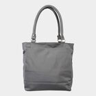 Women's Grey Polyurethane Tote Bag, , small image number null