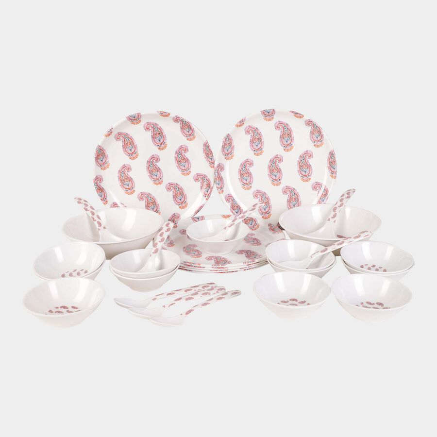 28 Pcs. Melamine Dinner Set, , large image number null