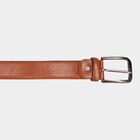 Men's Tan Polyurethane Casual Belt, , small image number null