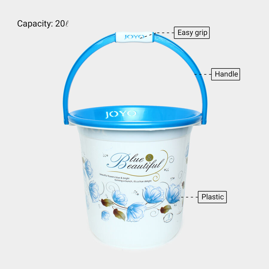 20 L Plastic Bucket, , large image number null