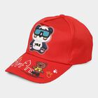 Kid's Red Fabric Cap, , small image number null