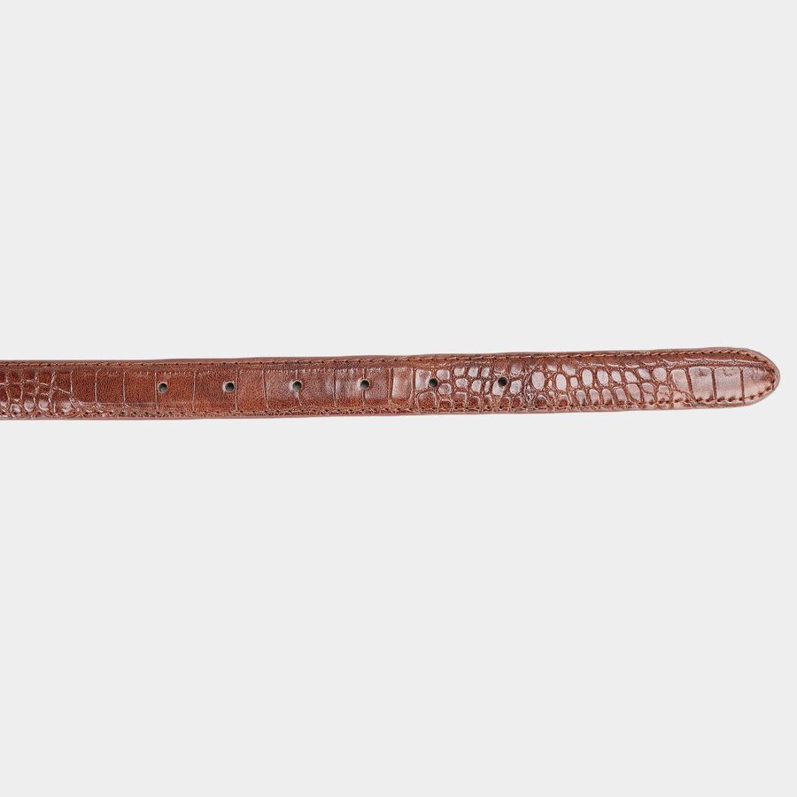 Women's Tan Polyurethane Belt, , large image number null