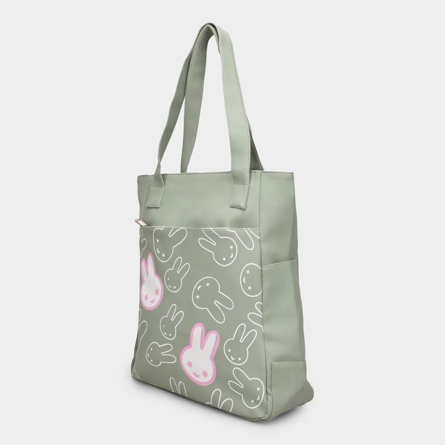 Women Green Pu Bag, , large