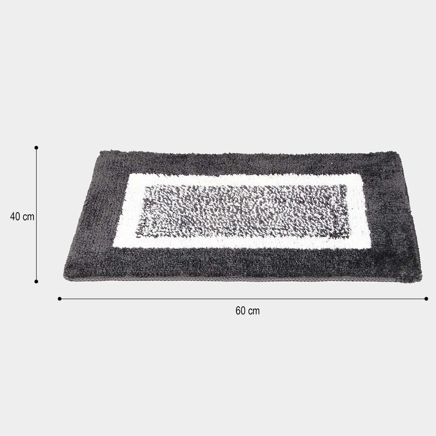 Anti-Skid Grey Polyester Door Mat, , large image number null