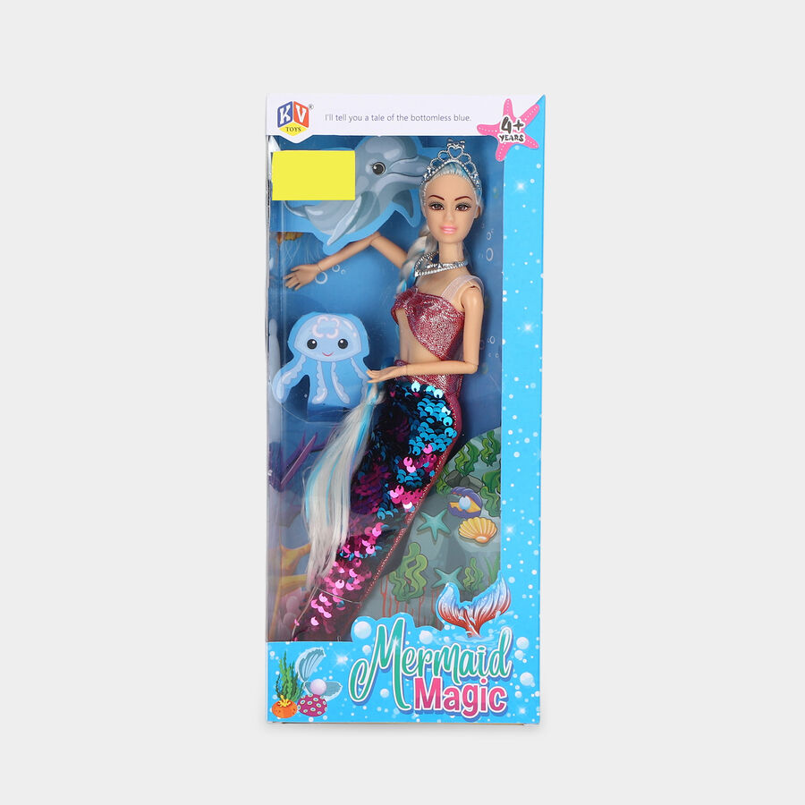 Kid's Mermaid Fashion Doll, , large