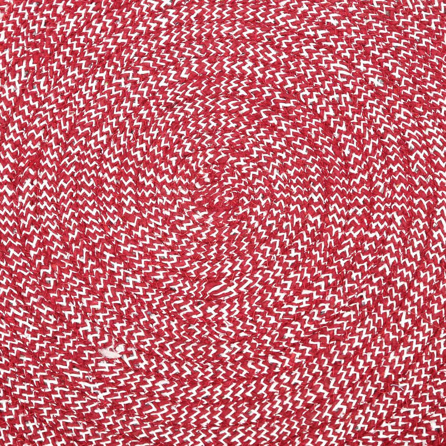 Maroon Polyester Cotton Door Mat, , large image number null
