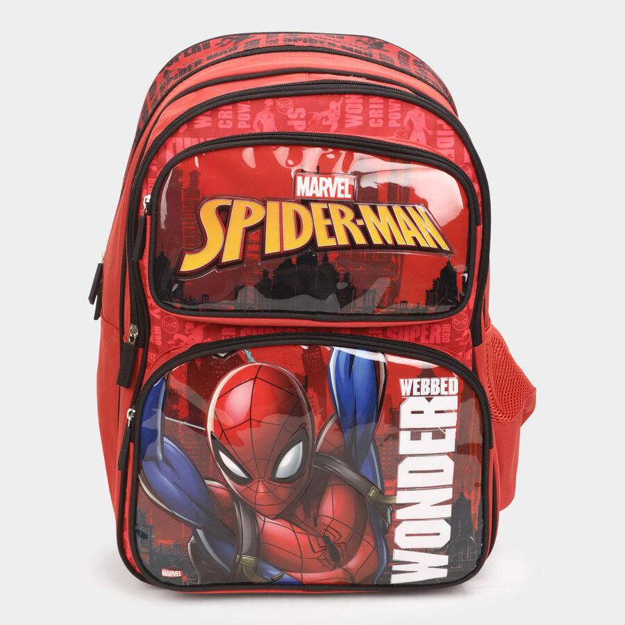 Kid's Fabric Spiderman Bag, , large image number null