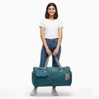 Blue Polyester Duffle Trolley, , small