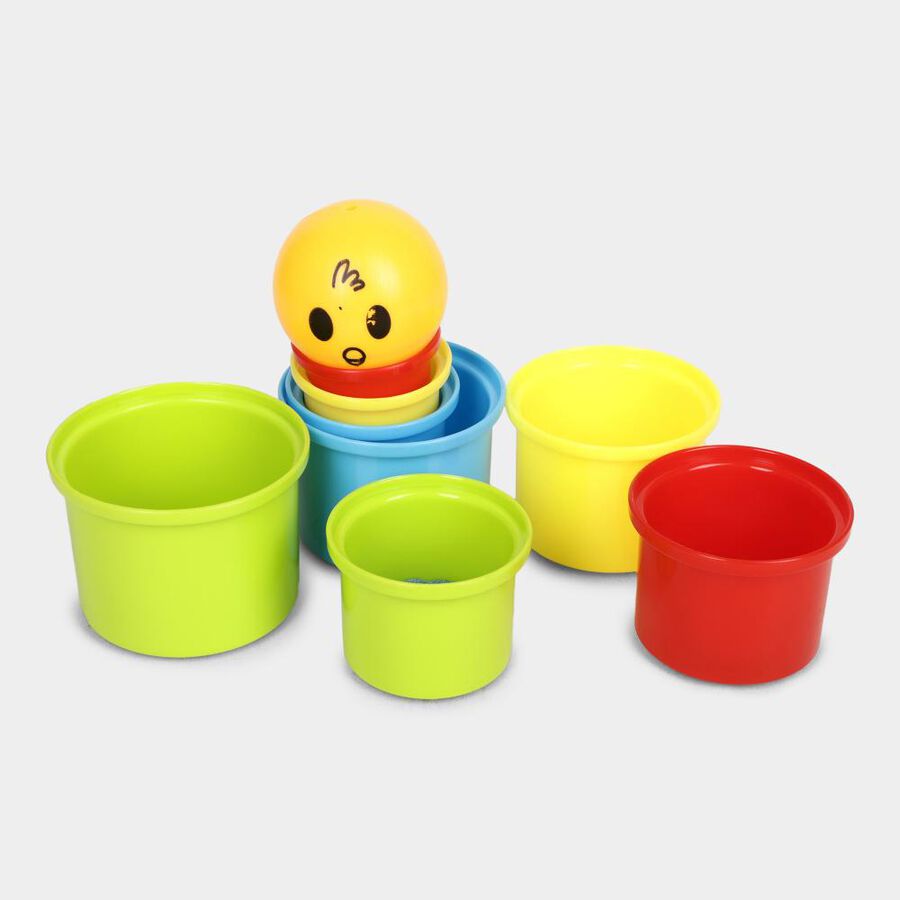 Plastic Stacking Cup, 9 Pcs., , large image number null