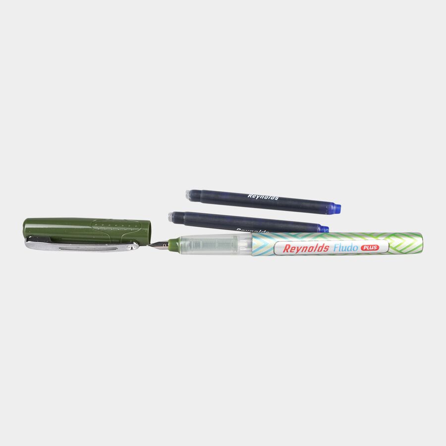 Fludo Plus Fountain Pen With Free 2 Cartidge, , large image number null
