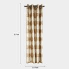 5ft. Brown Window Curtain, , small image number null