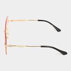 Women's Metal Gradient Rimless Sunglasses, , small image number null