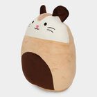 Beige and Brown Plush Animal Decorative Cushion, , small image number null