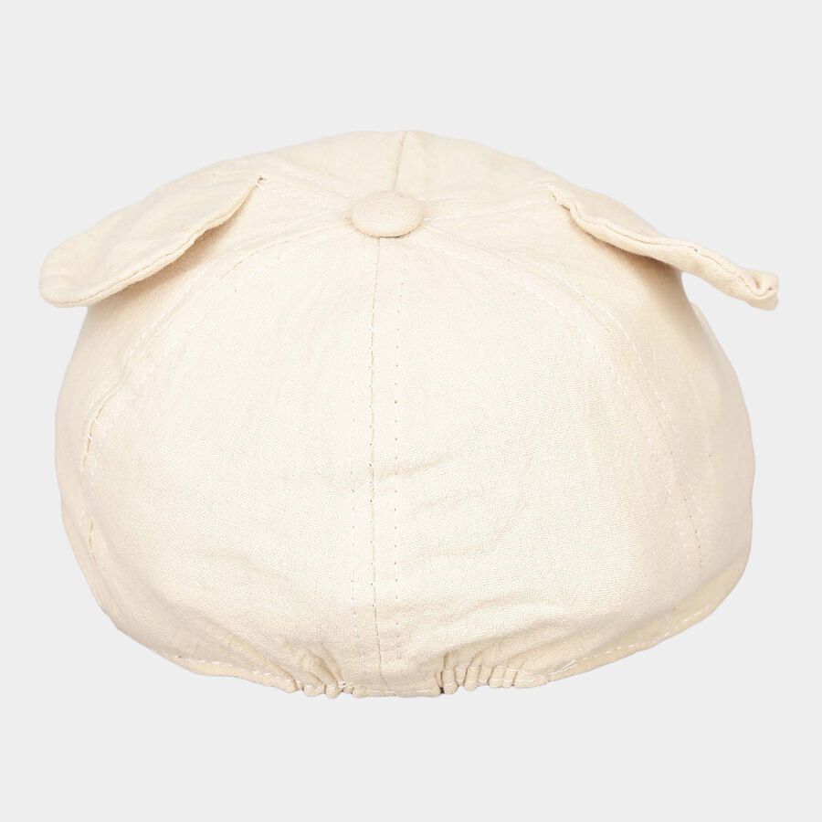 Kids' Off-white Nylon Cap, , large image number null