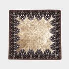 Brown Microfiber Cushion Cover, , small image number null
