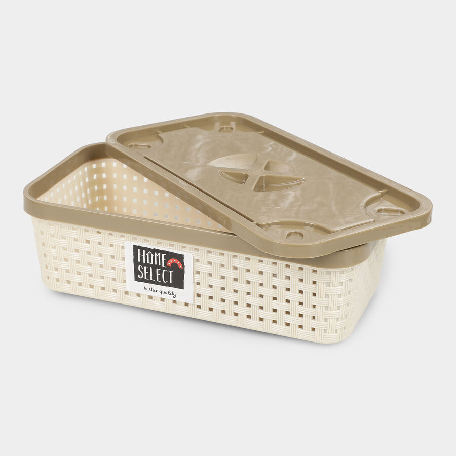 Dune Basket with Lid, , large image number null
