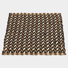 Brown Polyester Cotton Door Mat, , small image number null