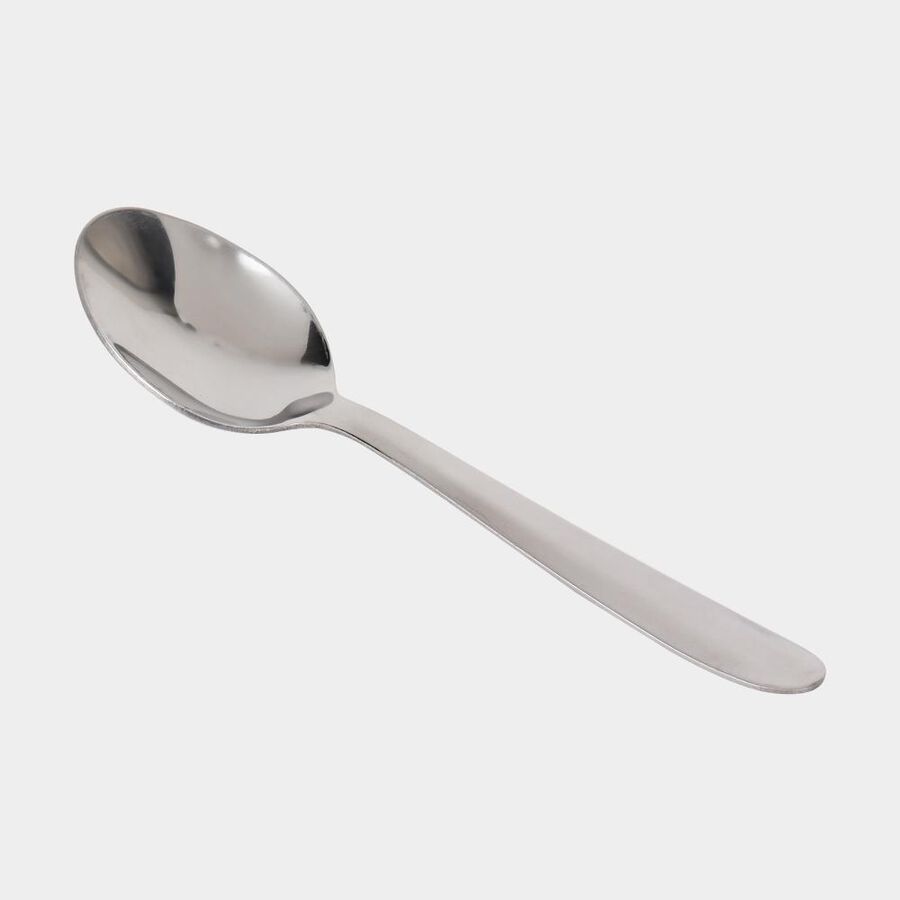 Set of 4 Stainless Steel Tea Spoons, , large image number null