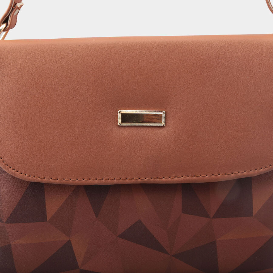 Women's Polyurethane Envelope Sling Bag, , large image number null