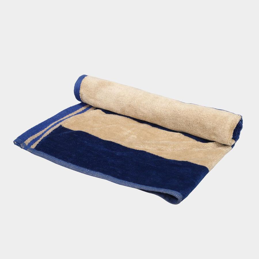 400 GSM Blue Cotton Hand Towel, , large image number null